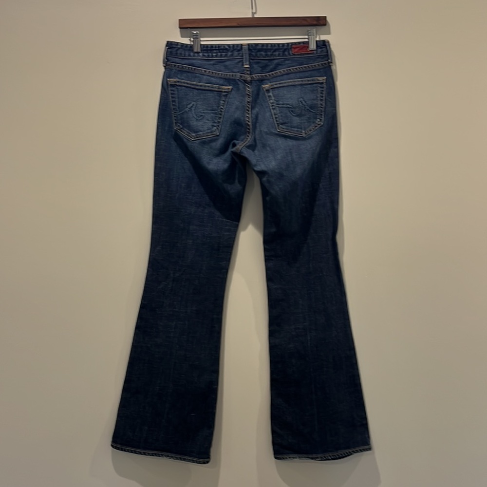 AG WOMEN’S THE CLUB STRETCH FLARE JEANS SZ 29R Great Condition - Picture 3 of 6